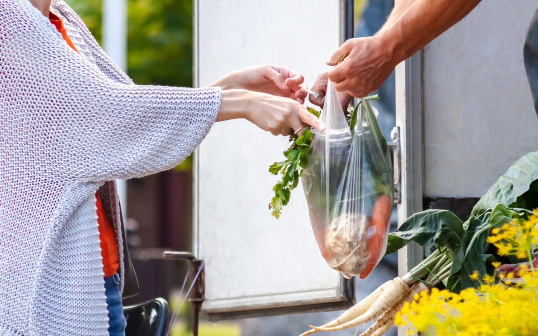 plastic vegetable bags