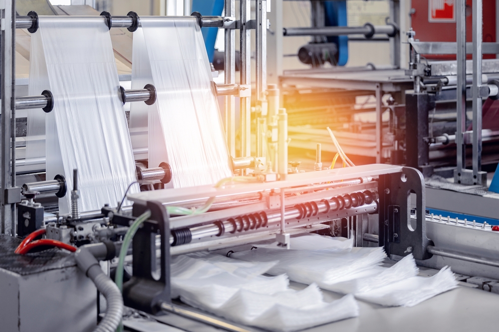 roller machine for packaging